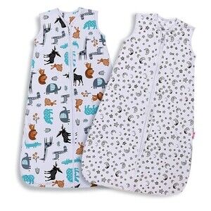 Lictin 2 Pack Baby Sleep Sack 18-36 Months Toddler 0.5 Tog Sleeping NEW IN BOX